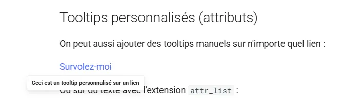 Tooltip automatique au survol d'un terme du glossaire